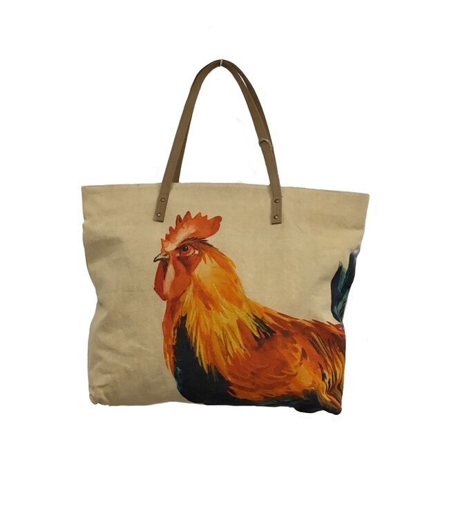 Cottn Curls Marans Rooster Tote