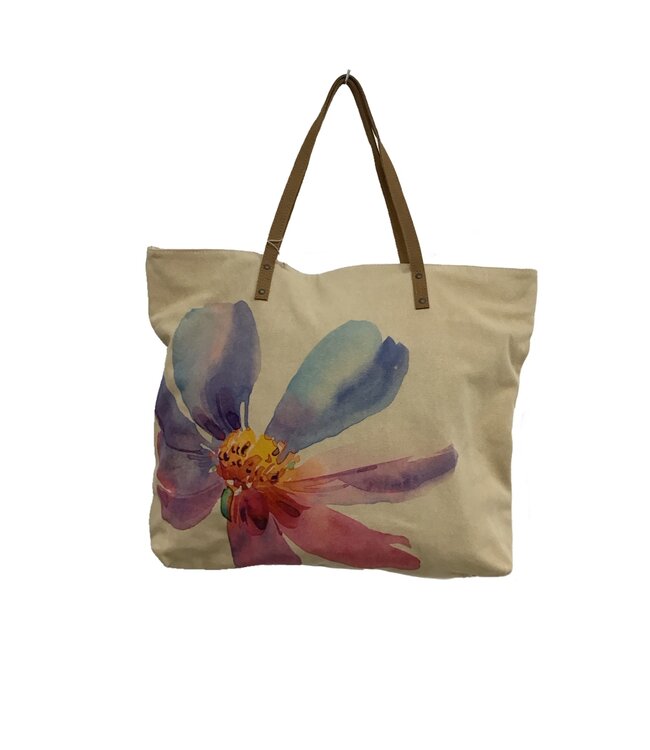 Cottn Curls Aster Tote
