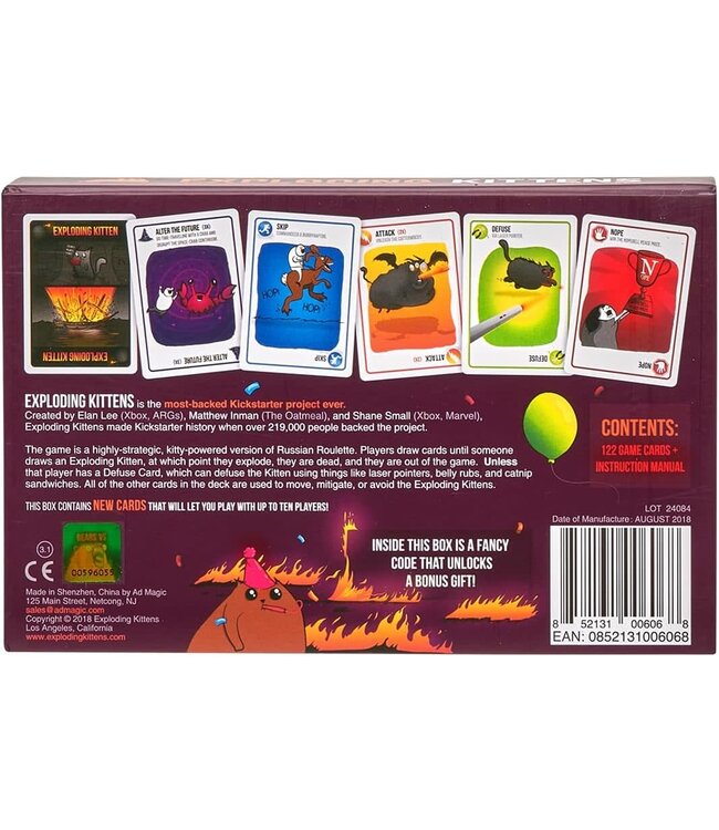 Asmodee Exploding Kittens Party Pack
