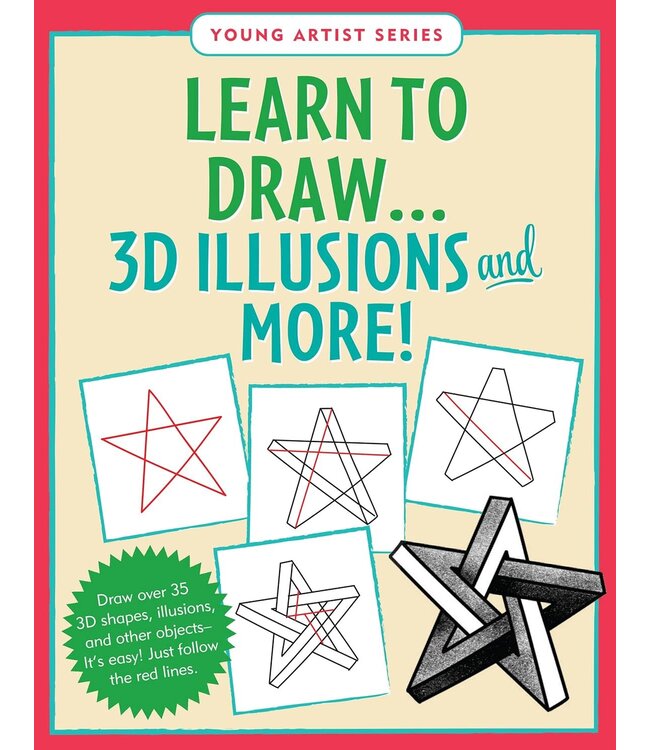 Peter Pauper Press Learn To Draw 3D Illussions And More