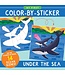 Peter Pauper Press First Color by Sticker Under The Sea