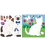 Peter Pauper Press First Color By Sticker Furry Friends
