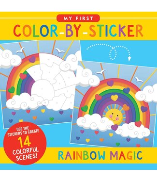 Peter Pauper Press First Color By Sticker Rainbow Magic