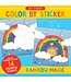 Peter Pauper Press First Color By Sticker Rainbow Magic