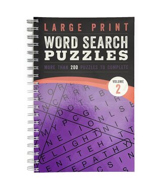 Cottage Door Press Large Print Word Search Puzzles Purple