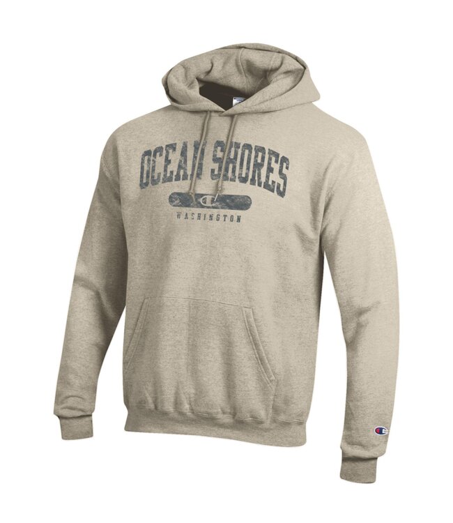 Champion Powerblend Fleece Hood Arch Ocean Shores