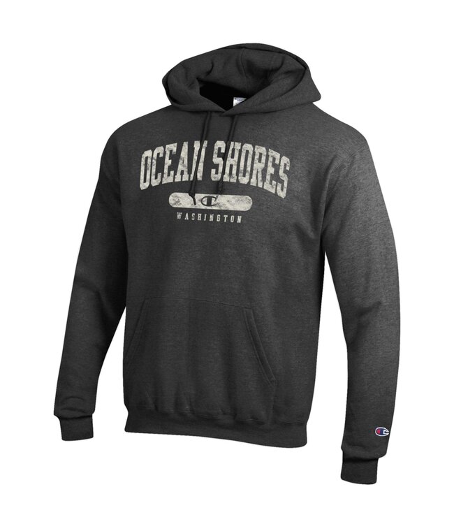 Champion Powerblend Fleece Hood Arch Ocean Shores