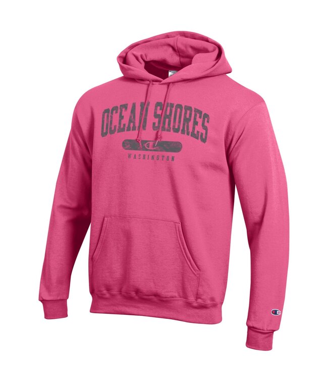 Champion Powerblend Fleece Hood Arch Ocean Shores