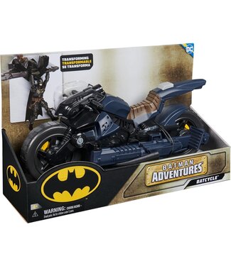 Spin Master Batman Adventures Batcycle Transforming