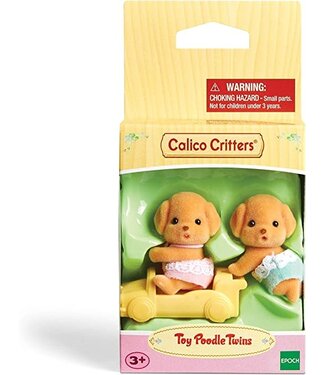Epoch Toy Poodle Twins Calico Critters