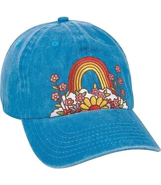 Primitives By Kathy Baseball Cap Happy Thoughts