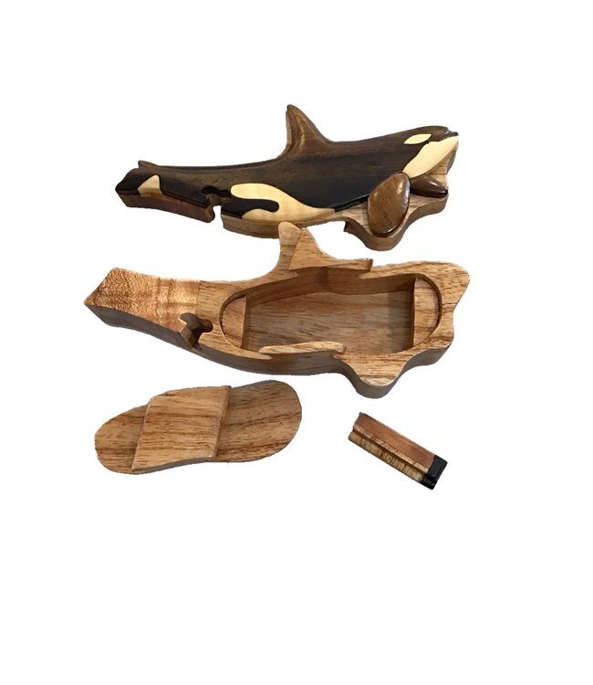 The Handcrafted Puzzle Box Orca