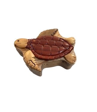 The Handcrafted Puzzle Box Sea Turtle