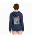 Life Is Good Womens Simply True Flee Retro Sunburst Dusty Blue
