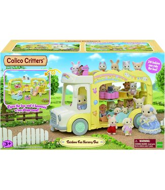 Epoch Rainbow Fun Nursery Bus Calico Critters