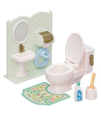 Epoch Toilet Set Calico Critters