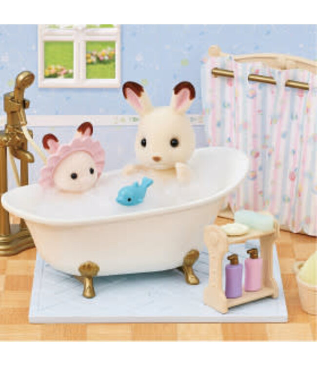 Epoch Bath And Shower Set Calico Critters