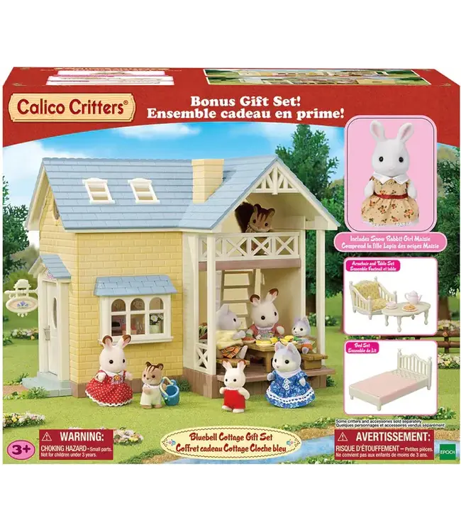 Epoch Bluebell Cottage Giftset Calico Critters