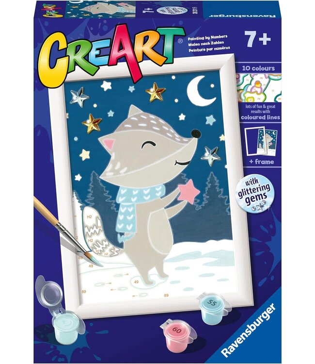 Ravensburger CreArt Cute Badger