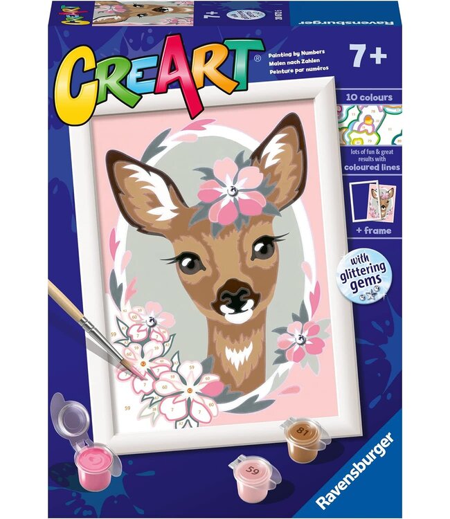 Ravensburger CreArt Delightful Deer Paint By Numbers