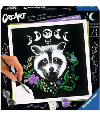 Ravensburger CreArt Pixie Cold Racoon