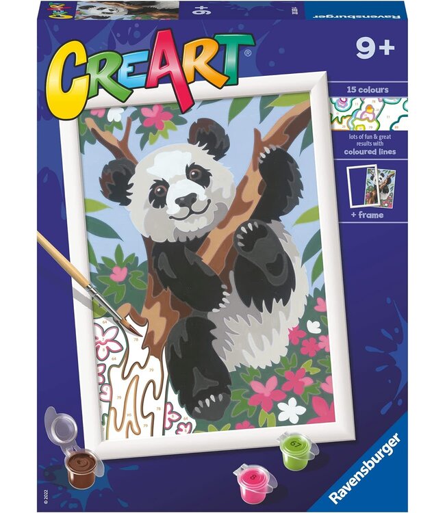 Ravensburger CreArt Playful Panda Paint By Number