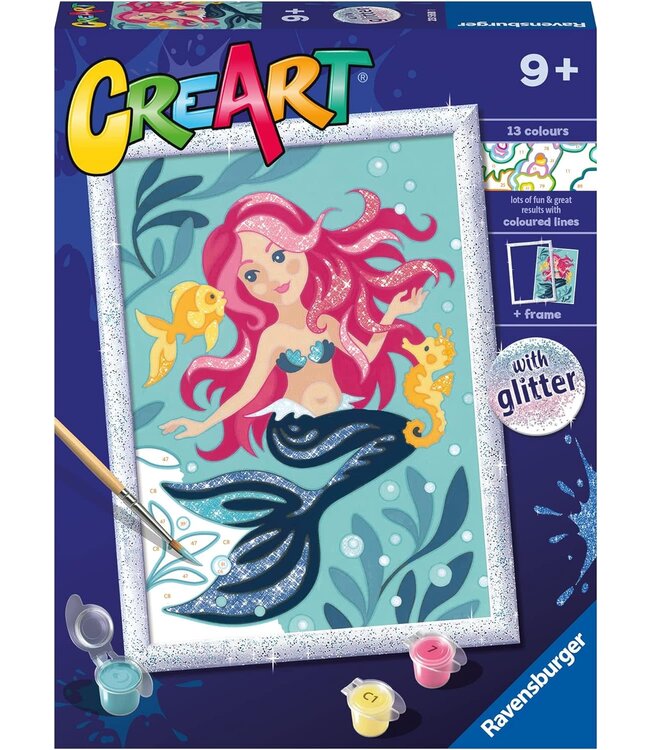 Ravensburger CreArt Enchanting Mermaid Paint By Number