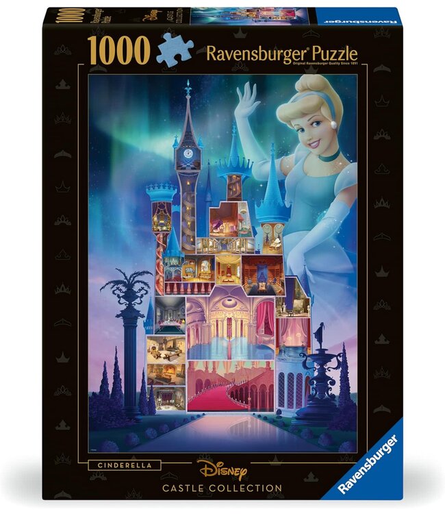Ravensburger Disney Castles Cinderella 1000pc