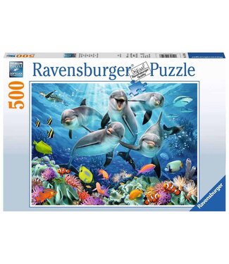 Ravensburger Dolphins in the Coral Reef 500pc