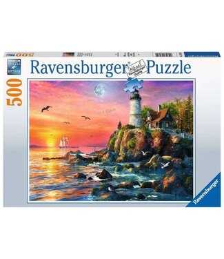 Ravensburger Lighthouse at Sunset 500pc