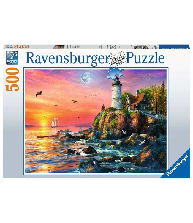 Ravensburger Lighthouse at Sunset 500pc