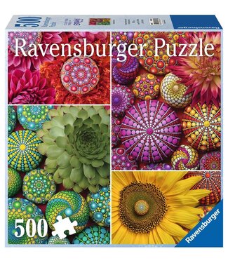 Ravensburger Mandala Blooms 500pc