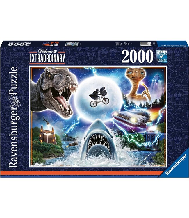 Ravensburger Universal And Amblin 2000pc