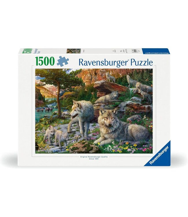 Ravensburger Wolves in Spring 1500pc