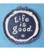 Life Is Good A Tattered Chill Vintage LIG Coin Cool Blue