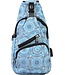 Calla Products LLC Anti Theft Day Pack Small Vintage Vibes Blue