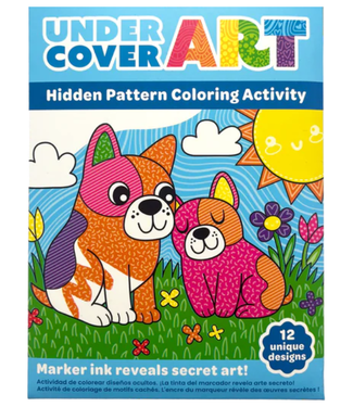 Ooly Undercover Art Hidden Patterns Coloring Activity Dog Days