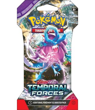 Southern Hobby Pokemon SV5 Temporal Forces Sleeved Booster
