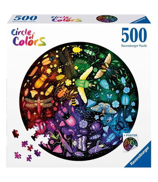 Ravensburger Insects 500pc Round Puzzle