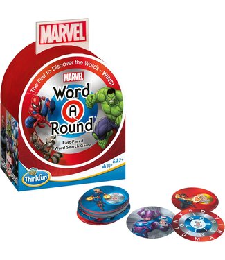 Ravensburger Word A Round Marvel Fast Paced Word Search Game