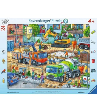 Ravensburger Construction Site Search and Find 24pc