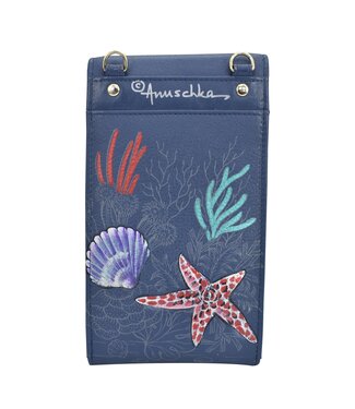 Anuschka Leather Wallet Mystical Reef