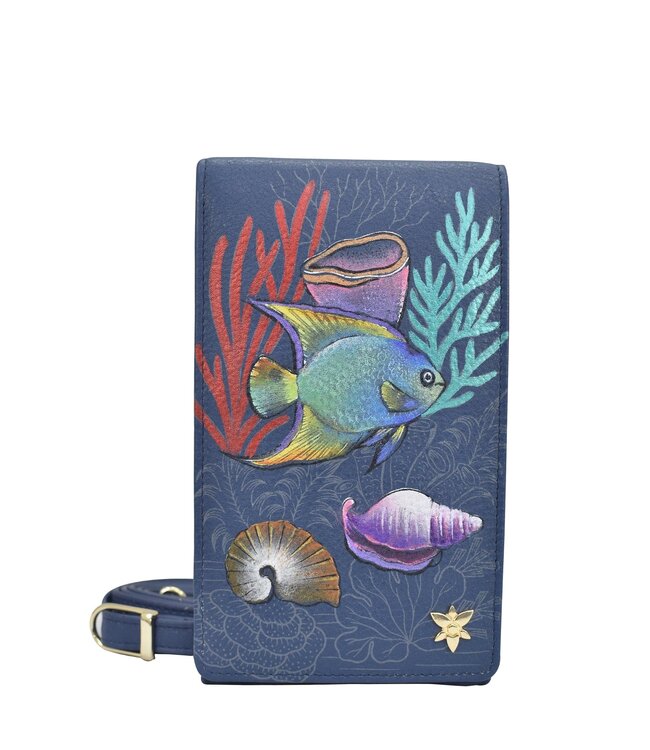 Leather Wallet Mystical Reef
