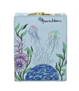 Anuschka Leather Handbag Underwater Beauty 412-UND
