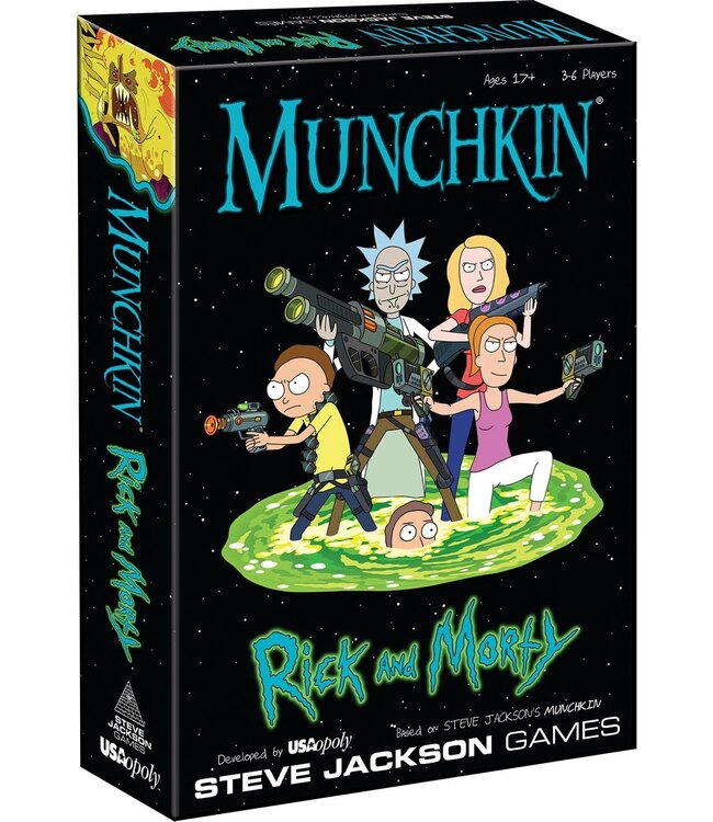 USA Opoly Inc MUNCHKIN RICK MORTY
