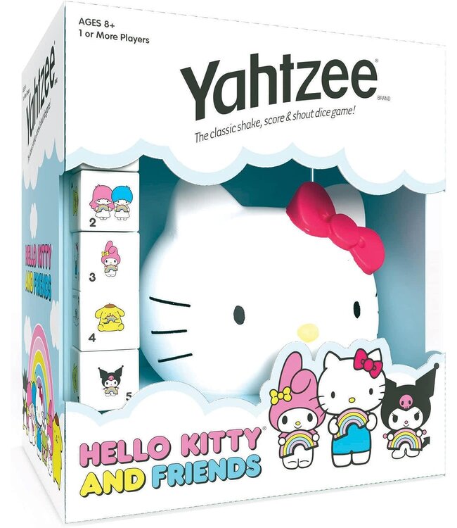 USA Opoly Inc Yahtzee Hello Kitty And Friends
