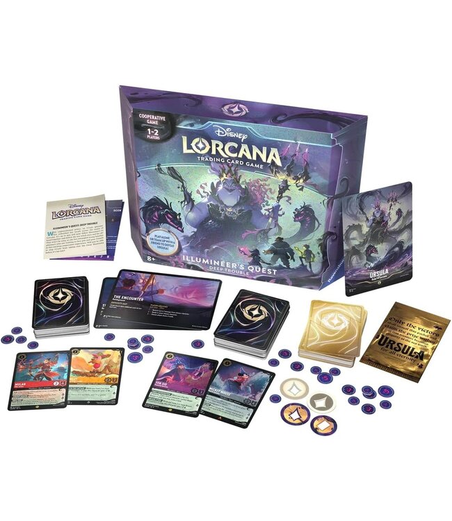 Ravensburger Lorcana Gift Set Illumineers Quest Deep Trouble