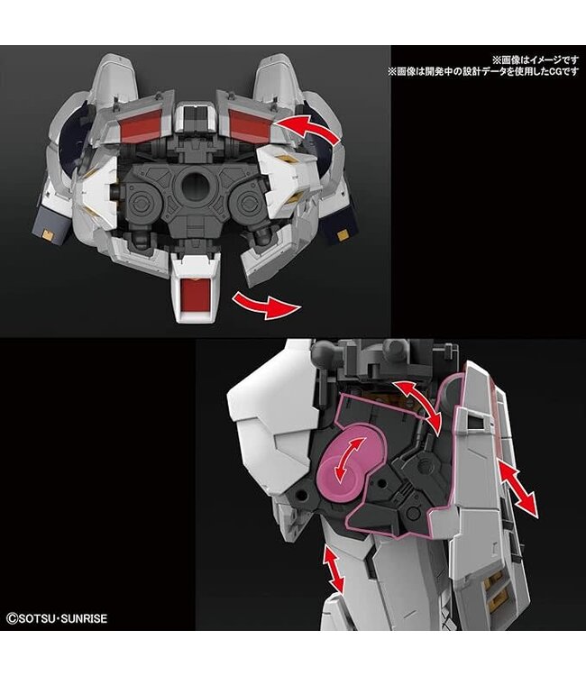 Bandai Namco Toys RX-93  V Gundam Klond Bell Unit Metallic Coating Version Amuro Rays