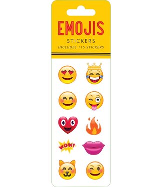 Peter Pauper Press Sticker Set Emojis