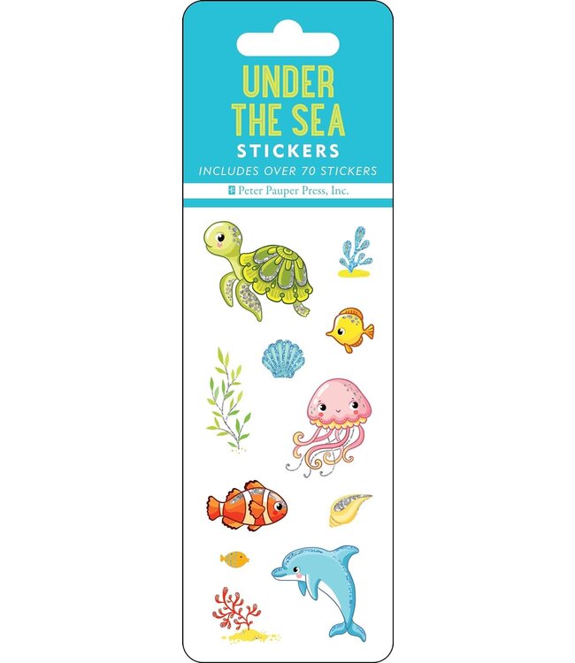 Peter Pauper Press Sticker Set Under The Sea